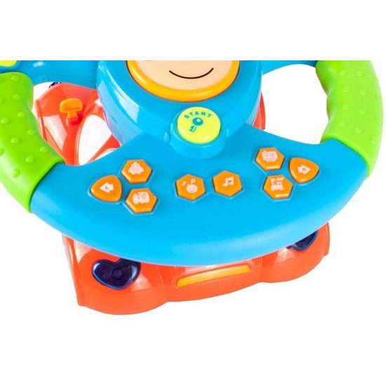 Interaktivní volant se zvuky a světly Steering Wheel