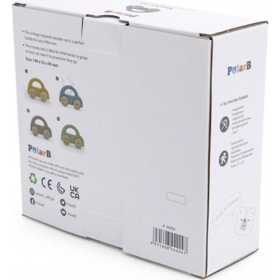 Dřevěné autíčko VIGA PolarB Blue