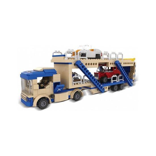 Blocki auto s návěsem 424 dílků