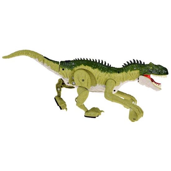 Interaktivní chodící Dinosaurus na dálkové ovládání - zelený