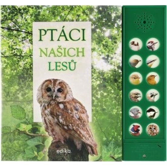 Zvuková knížka Ptáci našich lesů
