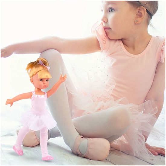 Dětská panenka baletka Pretty Girl 33 cm