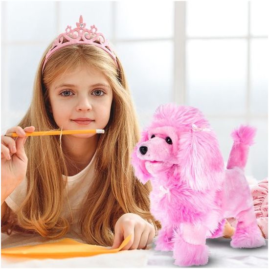 Interaktivní plyšový pejsek Pudl dálkově ovládaný