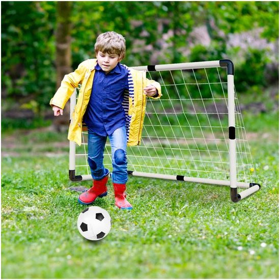 Fotbalová branka 2v1 s míčem 92x61 cm