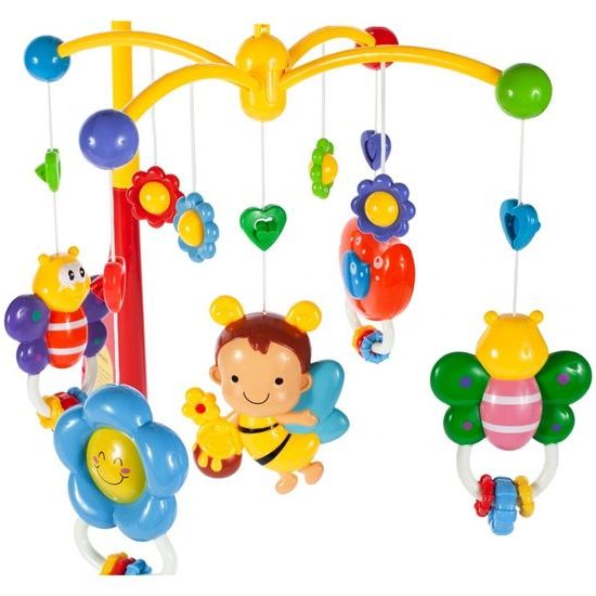 Kolotoč nad postýlku s melodiemi Little Bee