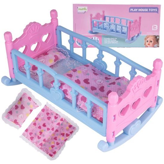 Postýlka pro panenku Play House 37 cm