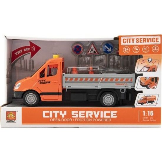 Auto silniční údržba na baterie