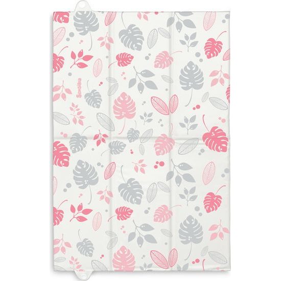 Sensillo Cestovní přebalovací podložka listy růžová