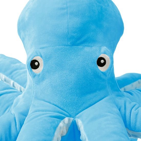 Plyšová chobotnice Ema 50 cm - modrá