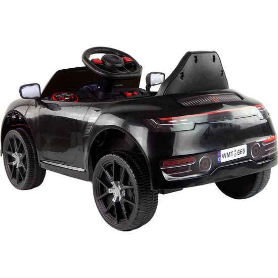 Dětské elektrické autíčko Cabrio - černé