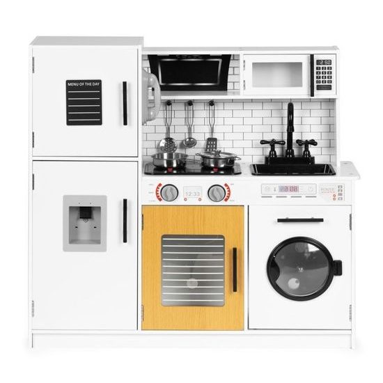 Ecotoys velká dřevěná kuchyňka Daily Kitchen