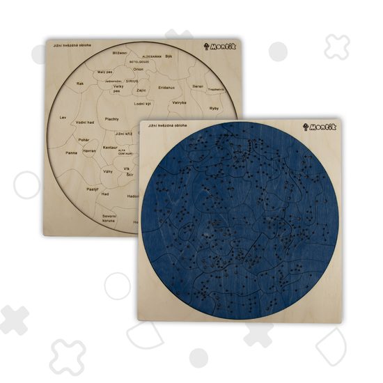 Jižní noční obloha