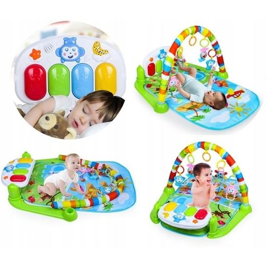 Doris hrací deka s hrazdou, piankem a projektorem Baby Mat