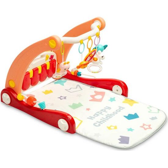 Dětské hrací chodítko 2v1 pink Toyz