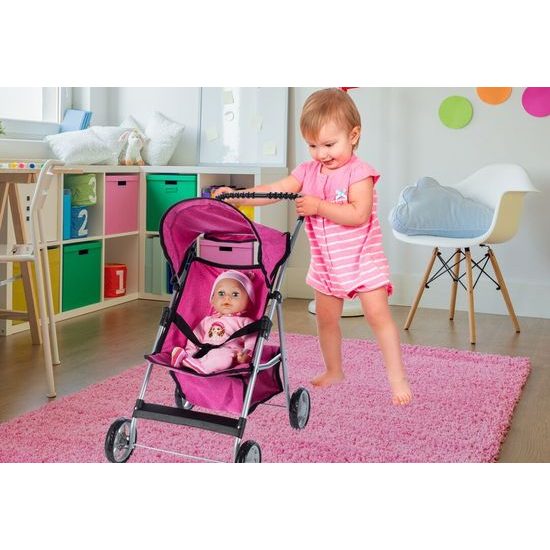 Sportovní kočárek pro panenky Rose Princess