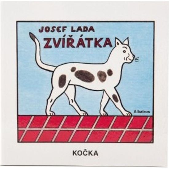 Knížka Leporelo Zvířátka Josef Lada
