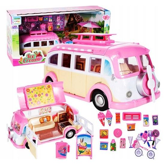Zmrzlinářské auto pro panenky Ice Cream Car