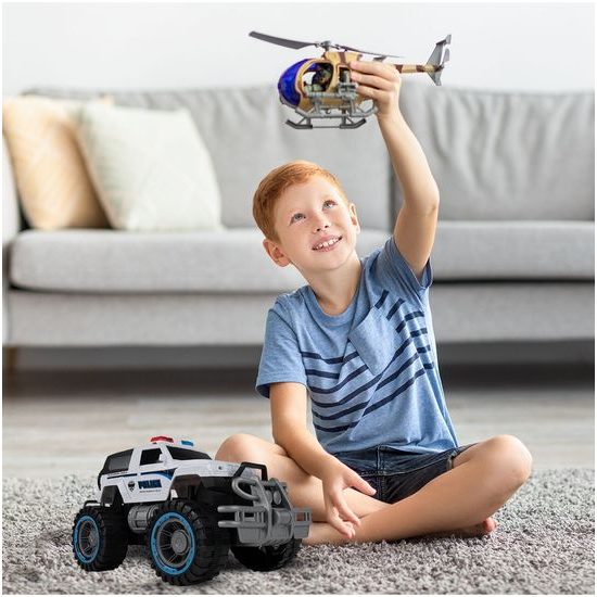 Policejní auto na setrvačník BigFoot Police