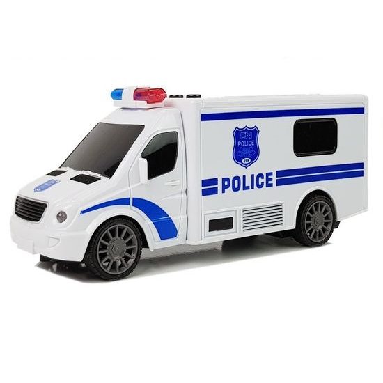 Autíčko na dálkové ovládání Police Truck