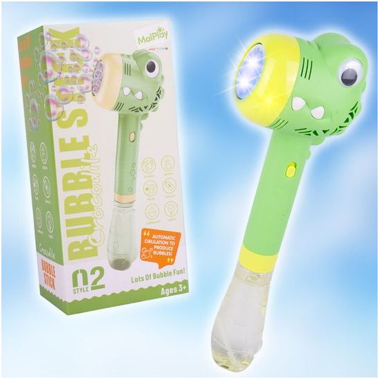 Dětský bublifuk na baterie Crocodille Bubble