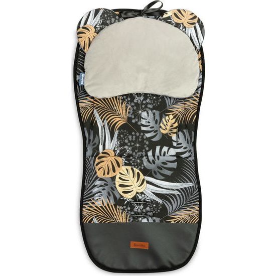 Sada do kočárku deluxe velvet - zlaté listí