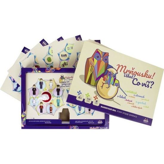 Mrňousku! Ukaž! Co víš? společenská magnetická hra