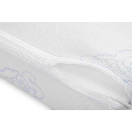 Kojenecký polštář - klín Sensillo bílý 59x37 cm