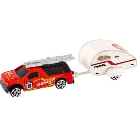 Auto s mini karavanem - mix 3 druhy