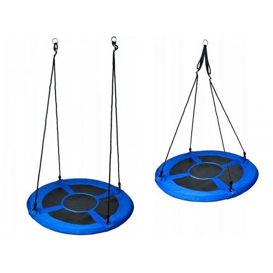 Ecotoys dětská houpačka Čapí hnízdo modrá