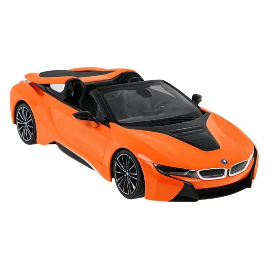 Rastar auto na dálkové ovládání BMW i8 Roadster 1:12 oranžové