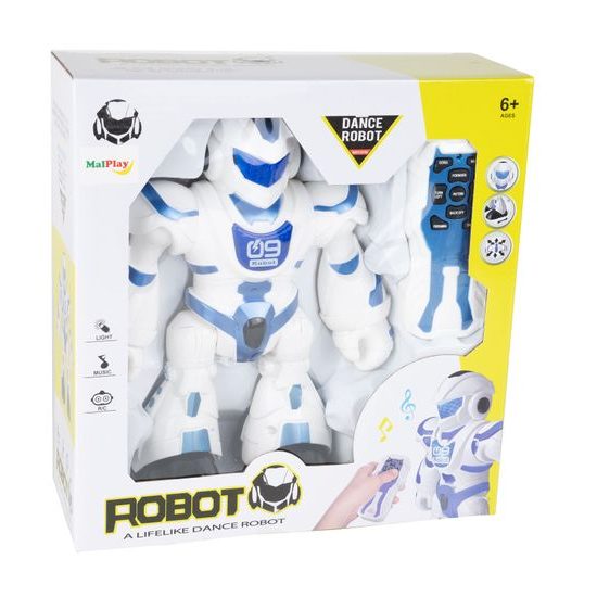 Interaktivní tančící robot na dálkové ovládání Boot Robot