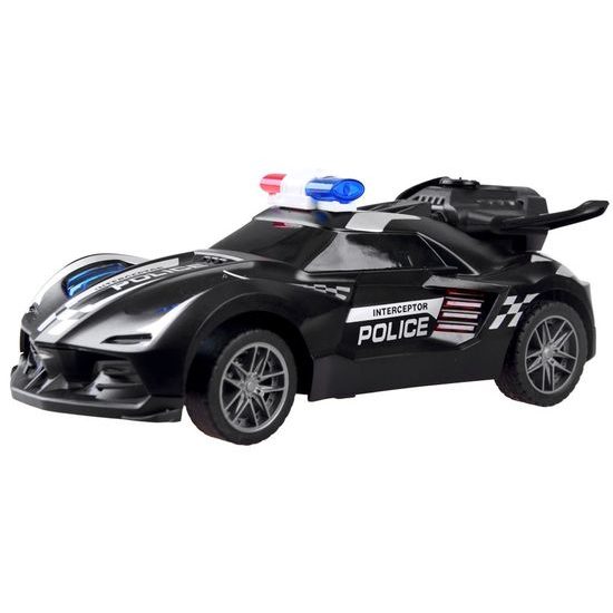 Policejní autíčko na dálkové ovládání s kouřovým efektem Spray Car