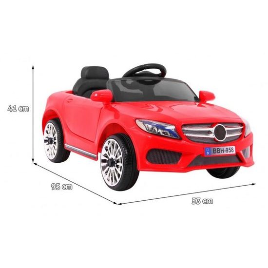 Dětské elektrické autíčko Best červené