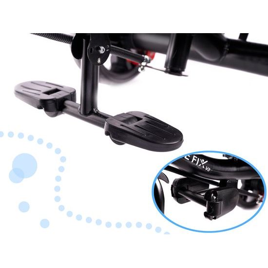 Vyzkoušeno - Dětská tříkolka Fix Lite s otočným sedadlem 3v1 šedá