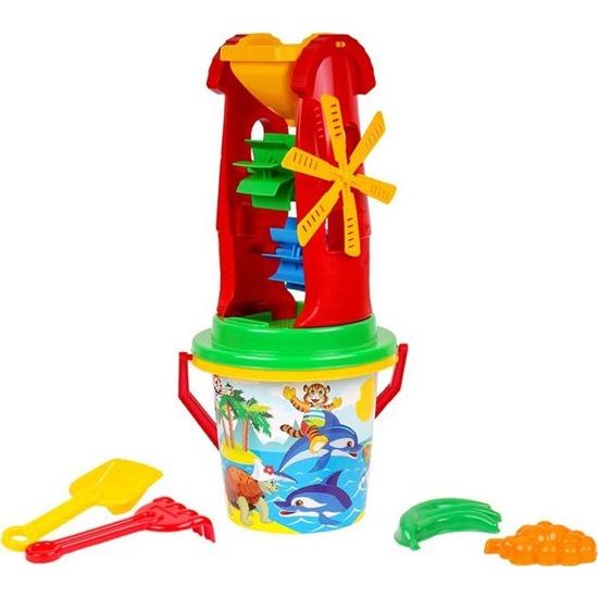 Sada na písek - mlýnek s doplňky