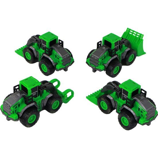 Sada zemědělských traktorů 4ks