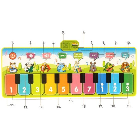 Interaktivní hrací deka Toodler Mat