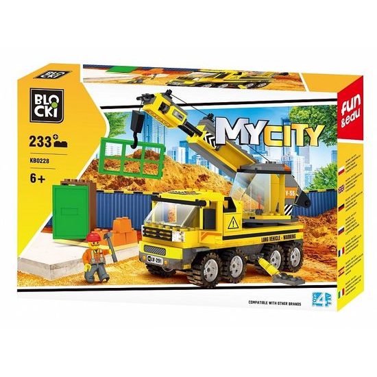 Blocki MyCity stavební jeřáb 233 dílků