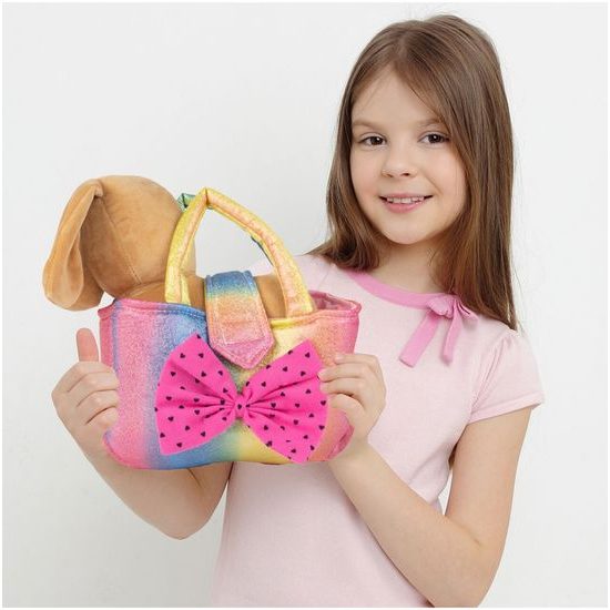 Plyšový pejsek v taštičce 24 cm Baby Kiddo