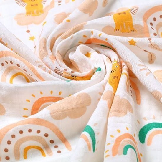 Mušelinové plenky 3ks béžová