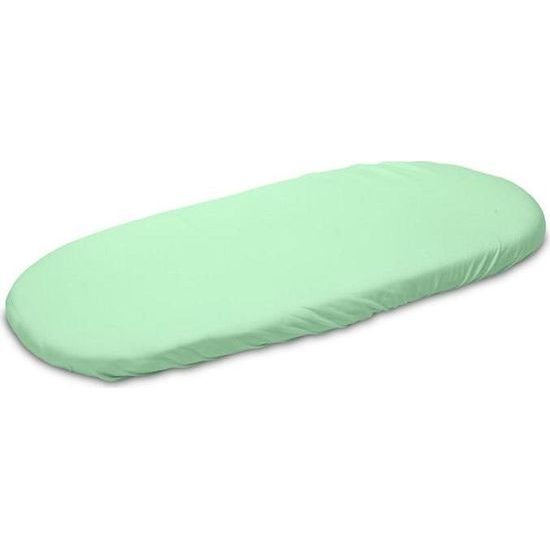 Prostěradlo do kočárku jersey zelené