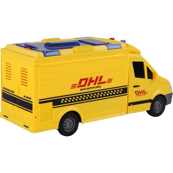 Dodávka 1:16 DHL na setrvačník žlutá
