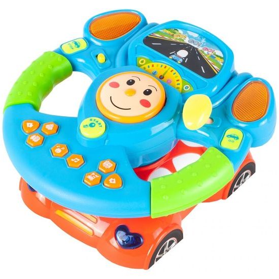 Interaktivní volant se zvuky a světly Steering Wheel