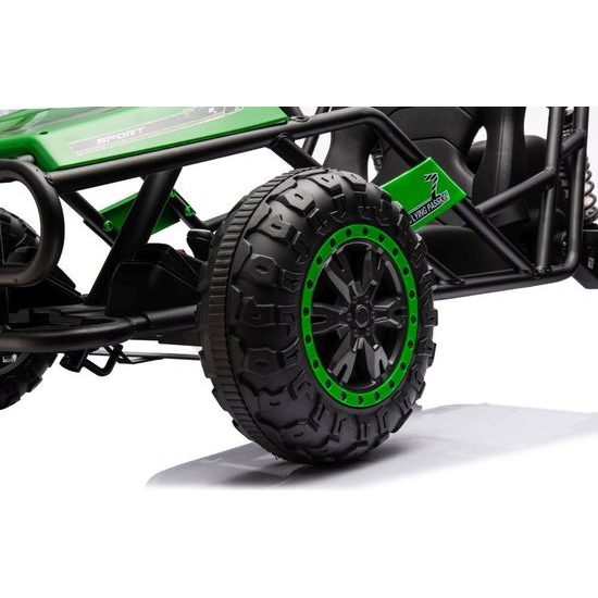 Elektrické autíčko Buggy A8812 24V zelené