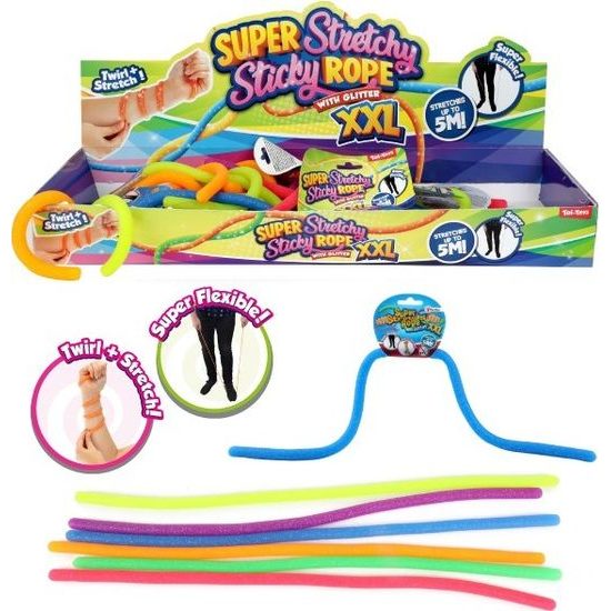 Natahovací Guma s glitry - mix 6 barev