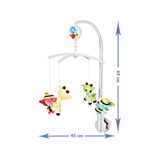 Kolotoč nad postieľku s plyšákmi Shacking Bell