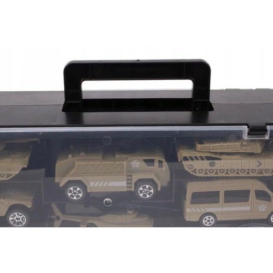 Nákladní auto s autíčky, helikoptérou a tanky Special Forces