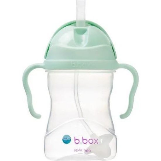 b.box hrneček s brčkem Gelato pistáciový 240ml