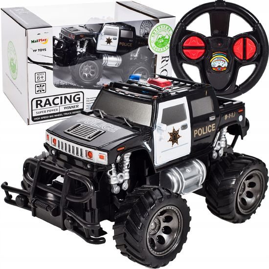 Policejní autíčko na dálkové ovládání Police Jeep