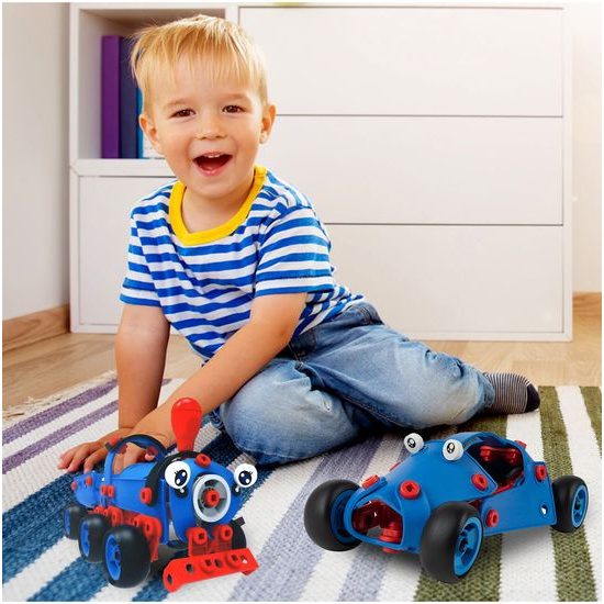 Konštrukčná stavebnica 6v1 Build Play 142 dielikov